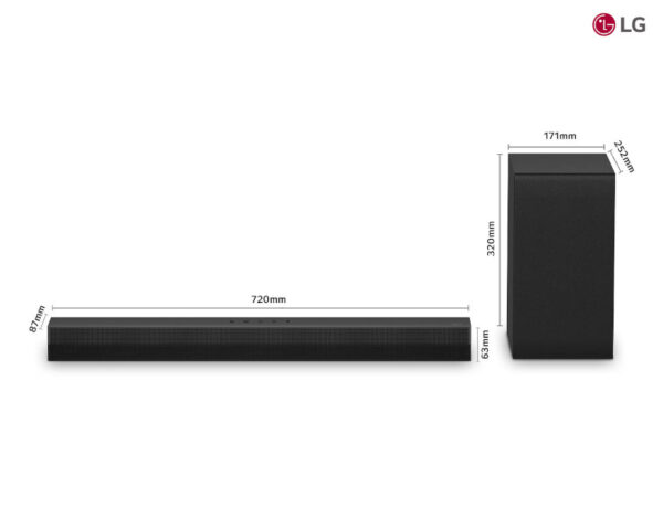 Barra de sonido - LG S40T, Bluetooth - Imagen 2