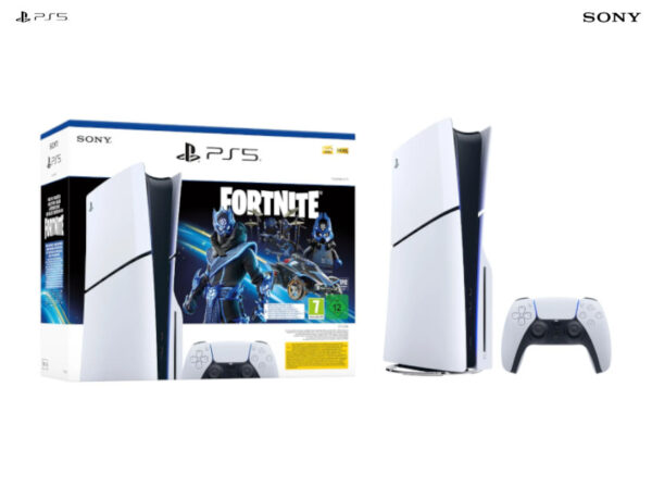 Consola - Sony PlayStation 5 Slim Standard + 1 Código de pack Fortnite® Cobalt Star*